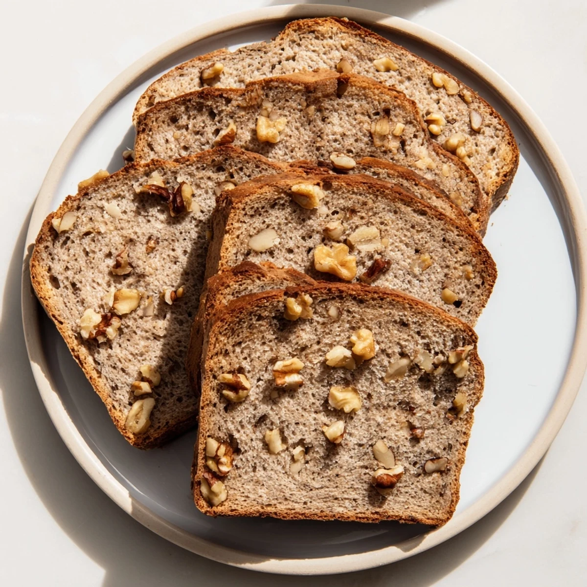 Enjoy slices of this homemade Nutty Whole Wheat Loaf Bread, perfect with butter or your favorite filling.