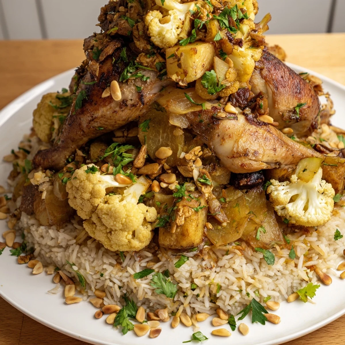 Fragrant Layered Palestinian Maklouba