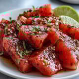 Watermelon Tajin Lime Slices