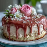 Bridal Shower Rosé Velvet Cake