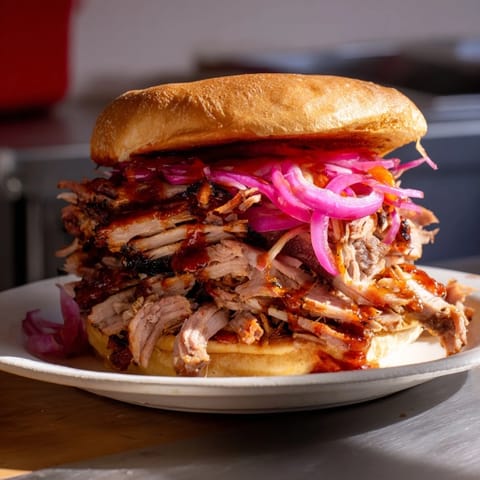 Fire-Kissed BBQ Pulled Pork