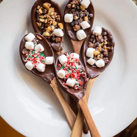 Hot Chocolate Spoon Toppings