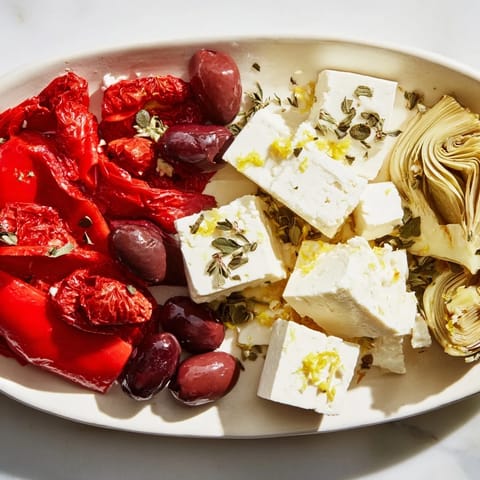 Black Olive Sun-Dried Tomato Platter