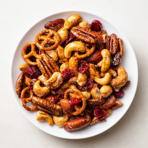 Sweet Salty Holiday Nut Mix
