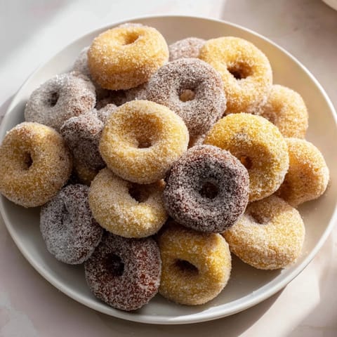 Powdered Donut Holes Mountain