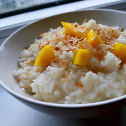 Fragrant Coconut Jasmine Rice Dessert
