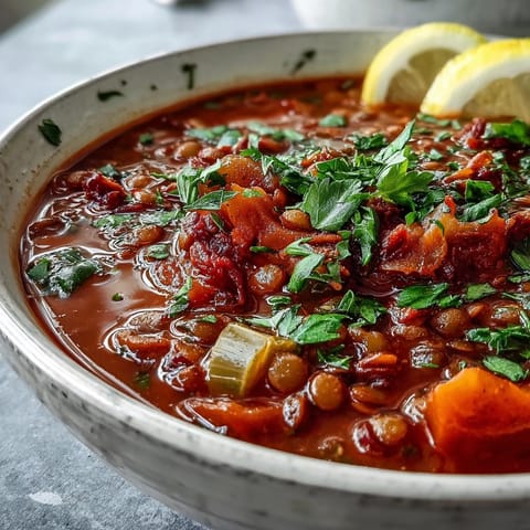 Tomato Lentil Soup