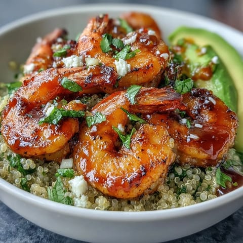 Fresh Shrimp and Creamy Avocado Bowls