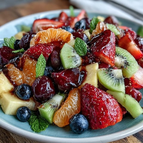 Spring Fruit Table Platter