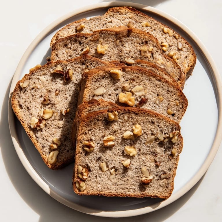 Enjoy slices of this homemade Nutty Whole Wheat Loaf Bread, perfect with butter or your favorite filling.