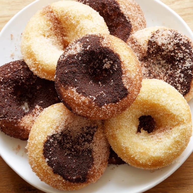 Warm, fluffy powdered donut holes generously dusted with sugar, a classic treat perfect for sharing on a serving platter.