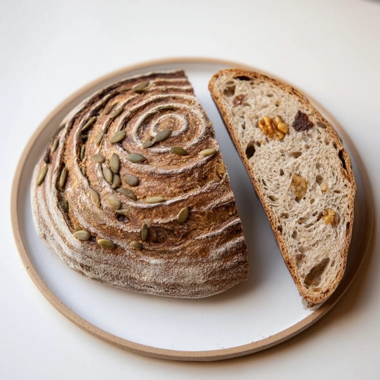Imagine the intricate Fibonacci Spiral Growth Bread, studded with seeds and flavorful additions.