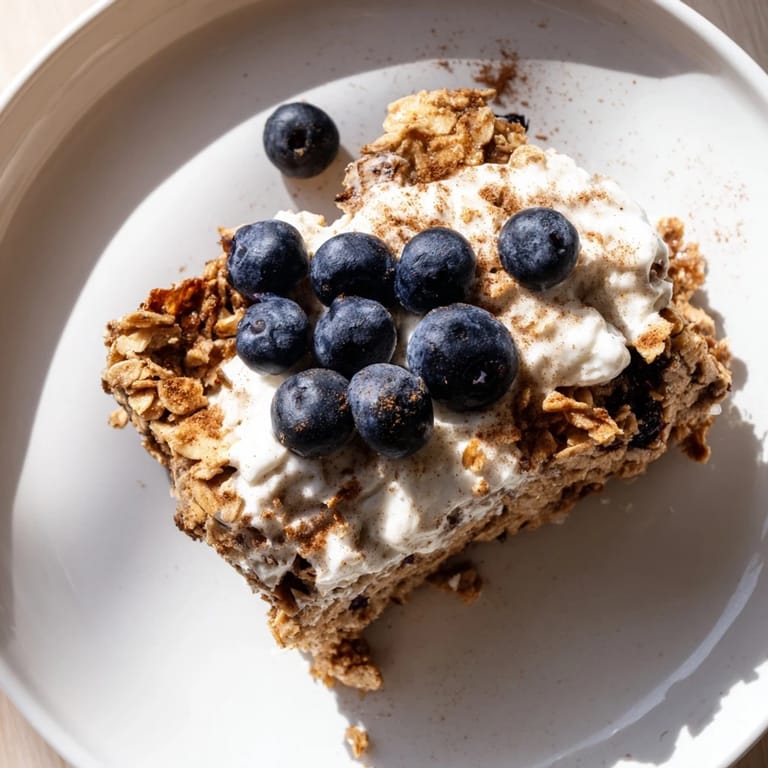 Visualize delicious Protein Pancake Oats with a creamy texture, perfect for a protein-packed breakfast.