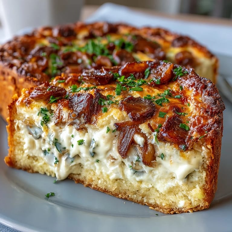 Elegant quiche filled with buttery leeks and melted Gruyere, perfect for a springtime brunch or weekend lunch.