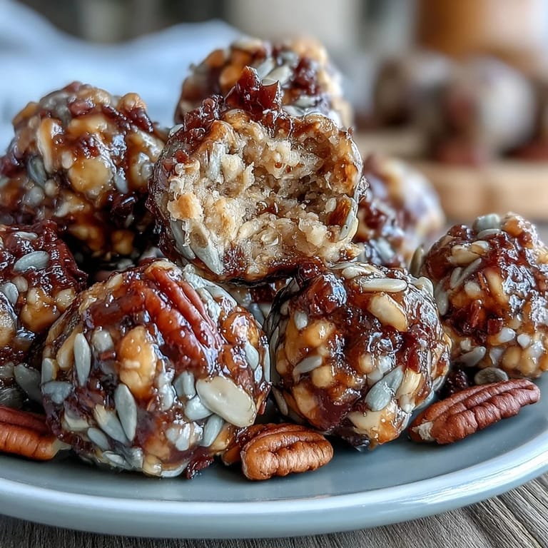 Golden, chewy energy balls packed with oats, seeds, and honey—ideal for school-safe, on-the-go snacking.