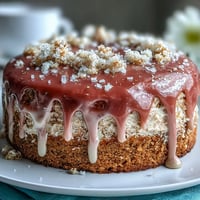 Bridal Shower Rosé Velvet Cake with Gold Drip: A blush-pink velvet cake layered with creamy frosting and elegant gold drip, perfect for celebrations.